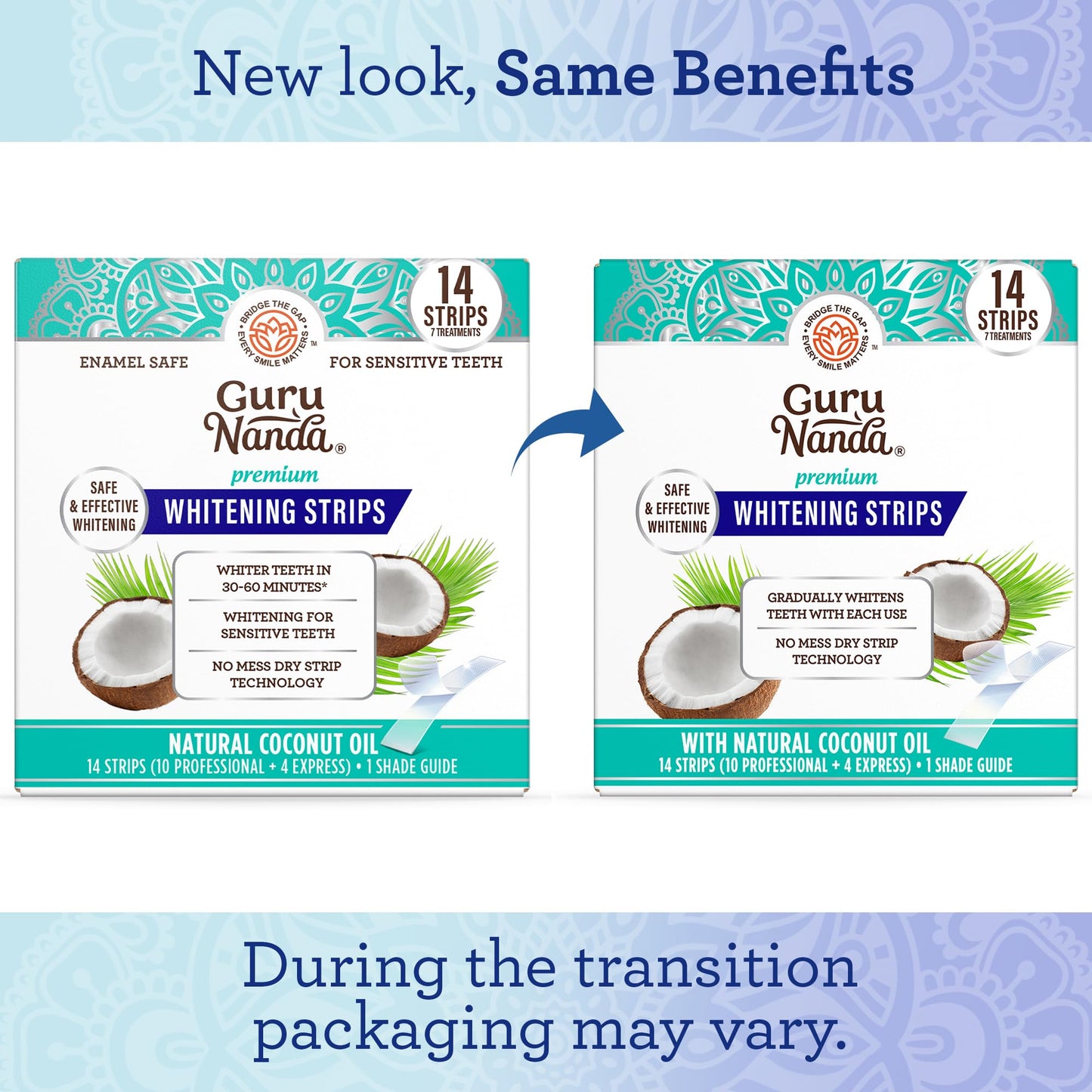 GuruNanda Teeth Whitening Strips
