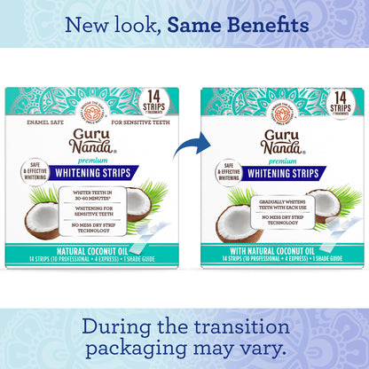 GuruNanda Teeth Whitening Strips